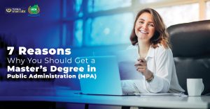 Master's degree in public administration