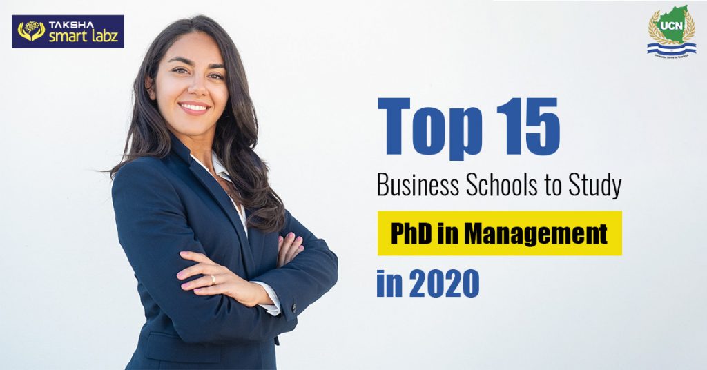 Top 15 Business Schools to Study PhD in Management in 2020