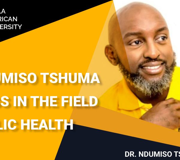 Dr ndumiso success in public health