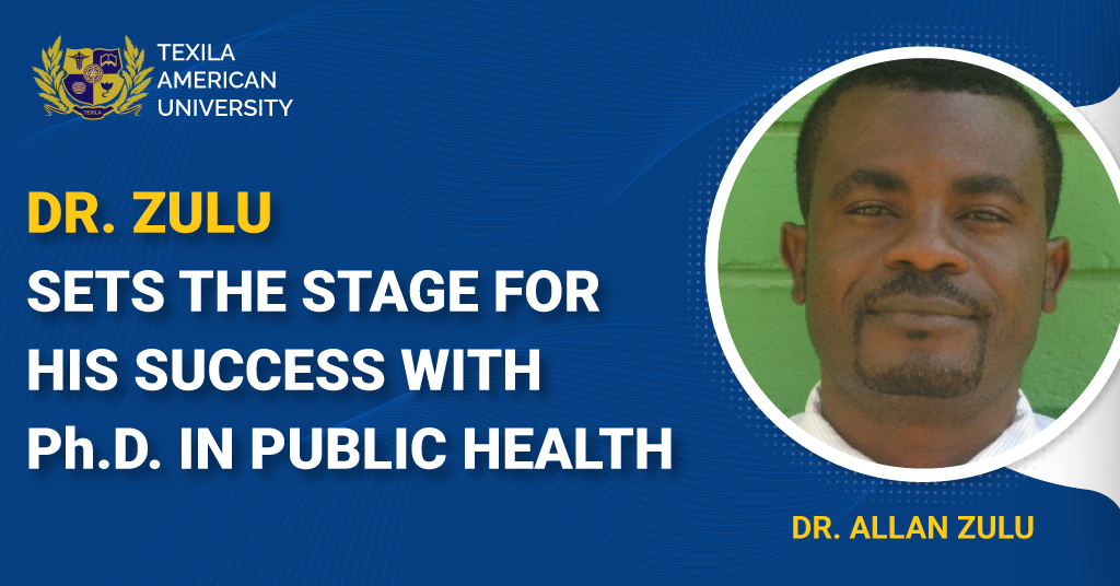 Dr. Zulu success phd in public health