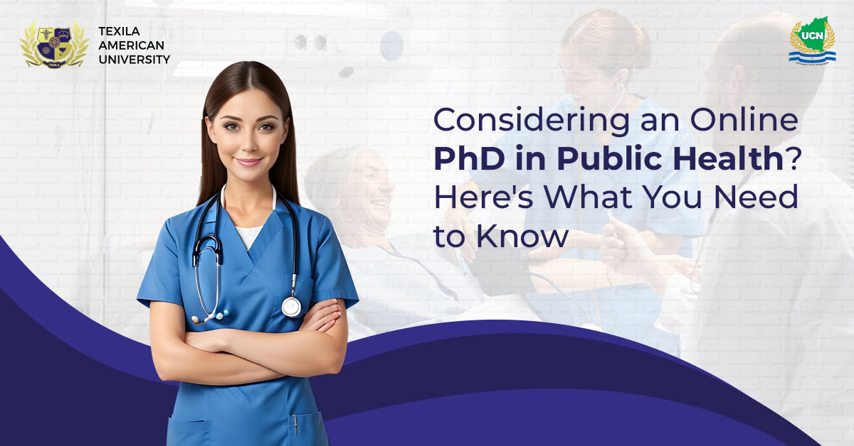 Considering a PhD in Public Health Here’s What You Need to Know