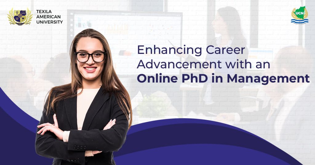 Empower Your Career Accelerating Advancement with an Online PhD in Management