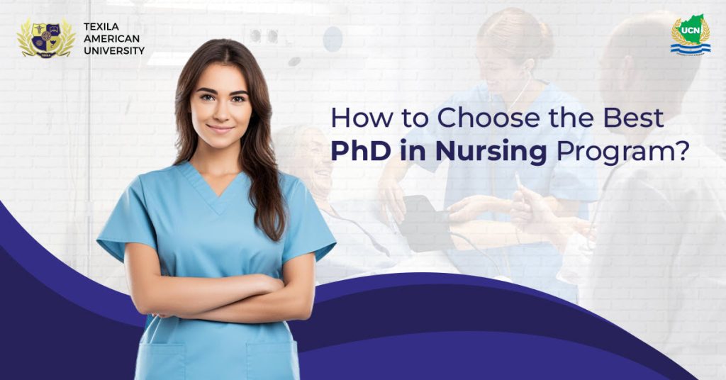 How to Choose the Best PhD in Nursing Program